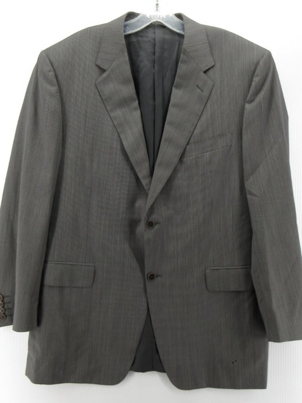 Canali Sport Coat 46 Blazer Pure Wool Water Resistant Jacket Italy *